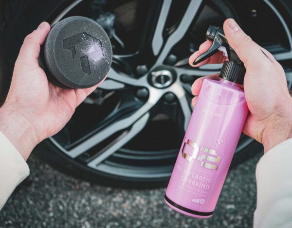 T2 Tire Shine Matte Finish and plastic dressing 500ml - Image 2